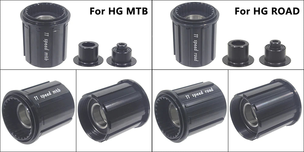 Fahrrad Micro Spline Freilauf MTB Rennrad Naben Konverter Endkappe Adapter 11/12 Fach MS HG DT Nabenkörper Treiber für XD DT240/350