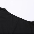 Baumwolle unregelmäßige Damen Blusen Hemd 2022 Herbst weibliche feste Pullover Tops lässig O-Ausschnitt Langarm Bluse Damen Tunika Blusen