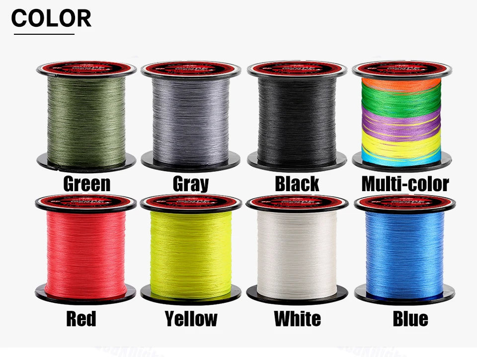 SeaKnight Brand 4-fach geflochtene Angelschnur 8-100LB Multifilament PE-Schnur 300M 500M 1000M Süßwasser Salzwasser Angeln Pesca