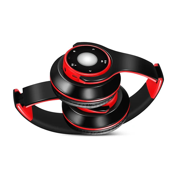 Bunter Stereo-Audio-MP3-Bluetooth-Kopfhörer, kabellos, mit SD-Kartenunterstützung und Mikrofon, 20 Stunden Wiedergabe