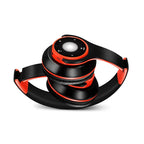 Bunter Stereo-Audio-MP3-Bluetooth-Kopfhörer, kabellos, mit SD-Kartenunterstützung und Mikrofon, 20 Stunden Wiedergabe