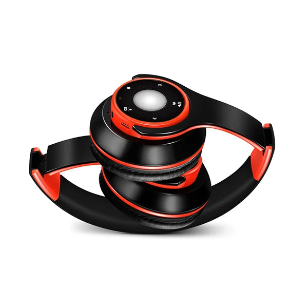 Bunter Stereo-Audio-MP3-Bluetooth-Kopfhörer, kabellos, mit SD-Kartenunterstützung und Mikrofon, 20 Stunden Wiedergabe