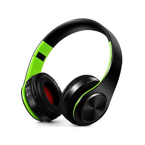 HIFI Stereo Kopfhörer Bluetooth Headset Musikkopfhörer FM und Unterstützung SD-Karte mit Mikrofon für Mobile Xiaomi Iphone Samsung Tablet