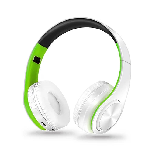 HIFI Stereo Kopfhörer Bluetooth Headset Musikkopfhörer FM und Unterstützung SD-Karte mit Mikrofon für Mobile Xiaomi Iphone Samsung Tablet