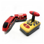Kinder RC Elektrische Eisenbahn Lokomotive Magnetische Bahn Diecast Slot Spielzeug Passend für Holzeisenbahn Schienen Spielzeug für Kinder Geschenke