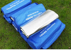Aluminiumfolie Feuchtigkeitsdichte Unterlage Outdoor Camping Wasserdichte Zeltunterlage Tragbare Picknickmatte Leichte Wander Schlafunterlage