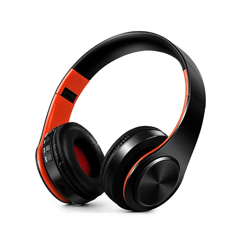 HIFI Stereo Kopfhörer Bluetooth Headset Musikkopfhörer FM und Unterstützung SD-Karte mit Mikrofon für Mobile Xiaomi Iphone Samsung Tablet