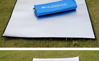Aluminiumfolie Feuchtigkeitsdichte Unterlage Outdoor Camping Wasserdichte Zeltunterlage Tragbare Picknickmatte Leichte Wander Schlafunterlage
