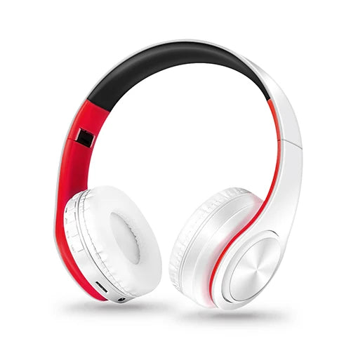 HIFI Stereo Kopfhörer Bluetooth Headset Musikkopfhörer FM und Unterstützung SD-Karte mit Mikrofon für Mobile Xiaomi Iphone Samsung Tablet