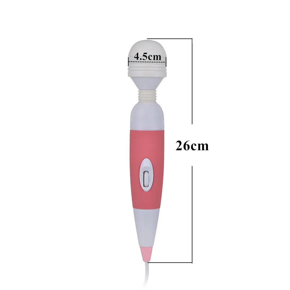 220V Power Sex Toys For Woman Magic Wand VibratorsHand Held Body Massage AV Stick Adult Products