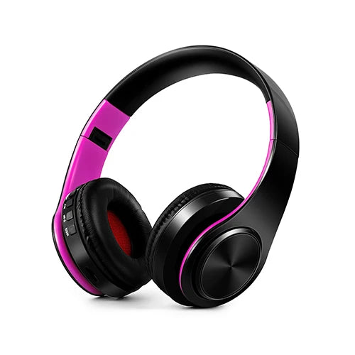HIFI Stereo Kopfhörer Bluetooth Headset Musikkopfhörer FM und Unterstützung SD-Karte mit Mikrofon für Mobile Xiaomi Iphone Samsung Tablet