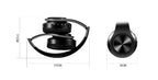 Herren Geschenk Gold Wireless Kopfhörer Bluetooth Kopfhörer Stereo Headset Spiel mit eingebautem Mikrofon, universell für Android und iOS