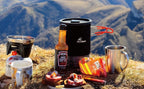 Fire Maple Star X1 Campingkocher Outdoor Wander Kochsystem mit Kocher Wärmetauscher Topf Schüssel Tragbare Gasbrenner FMS-X1