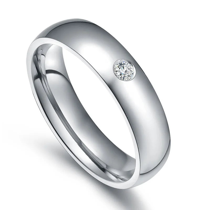 Vnox Basic Eheringe für Damen und Herren, personalisierbar mit Name, Datum, Liebesbotschaft, Versprechen, Allianz, Jahrestag, personalisiertes Geschenk