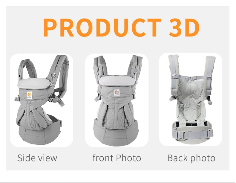 Egobaby Omni Baby Carrier Cotton Breathable Ergonomic Backpacks Holder Shoulder Waist Belt Sling Suspenders 360