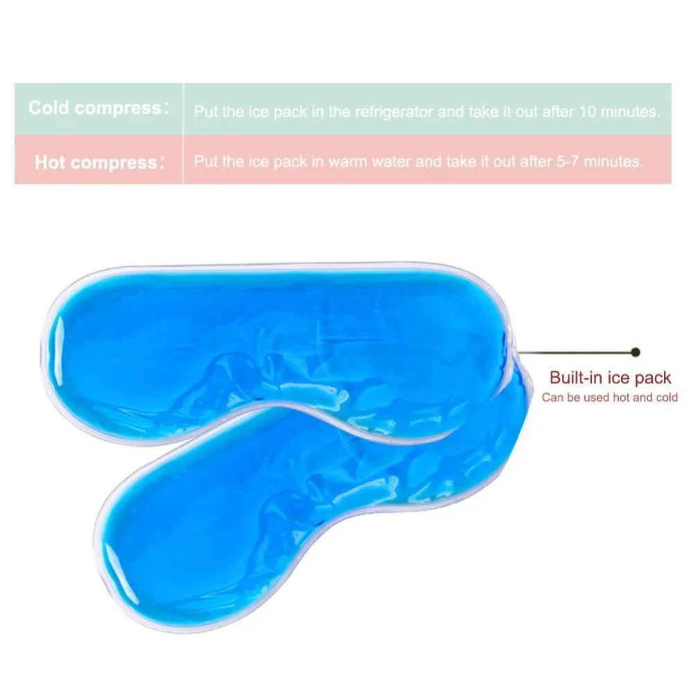 1 Stück Augenmaske, spezielle Kühlpackung für Augenschatten, Schlafmaskenabdeckung, Pflaster, kühlendes Gel, Gesundheit