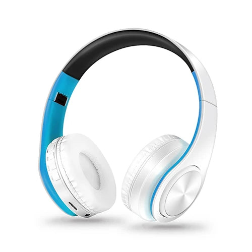 HIFI Stereo Kopfhörer Bluetooth Headset Musikkopfhörer FM und Unterstützung SD-Karte mit Mikrofon für Mobile Xiaomi Iphone Samsung Tablet