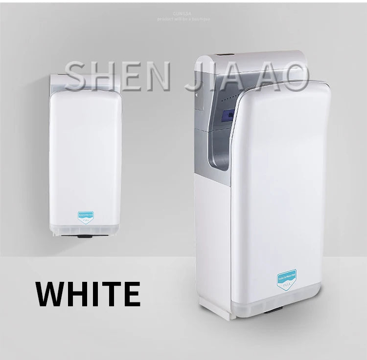 High Speed Hand Dryer Fully Automatic Induction Hand Dryer Hotel Hand Blowing Dual Motor Jet Quick Hand Dryer 2000W