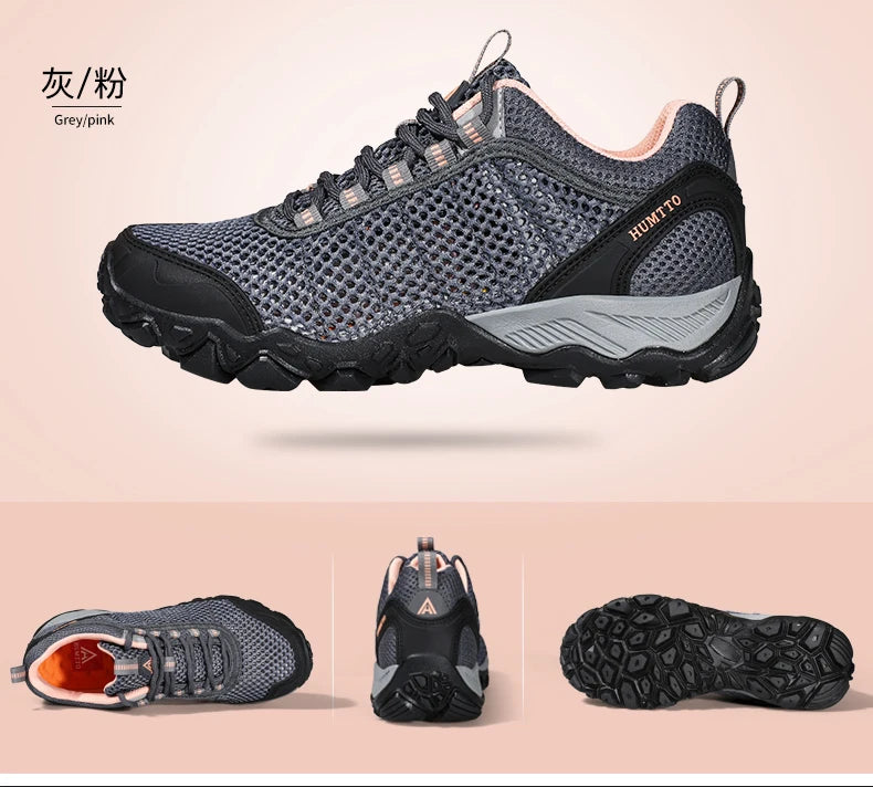 HUMTTO Men Hiking Shoes Breathable Outdoor Sports Climbing Shoes hunting shoes women Trekking Sneakers ankle boots tennis shoes