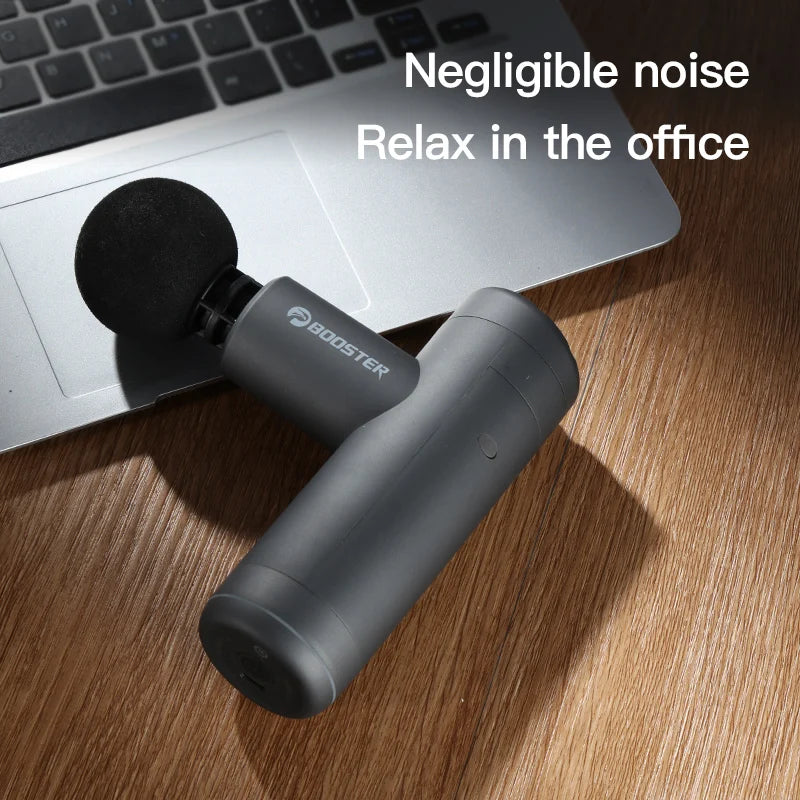 Booster Mini X Massage Gun Perkussion Rücken- und Nackenmassagegerät Elektrische Vibratoren Tragbares Fitness-Mini-Körpermassagegerät