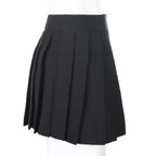 Sommer Harajuku Punk-Stil Karierte unregelmäßige Röcke Damen Asymmetrische High-Waist Schwarze Röcke Plissierte Mädchen Gothic Halbröcke