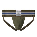 JOCKMAIL sexy Herren Unterwäsche Jockstrap Homme Herren Jockstrap Unterwäsche Herren String Jockstrap Gay Jockstrap Baumwolle Atmungsaktiv weiß