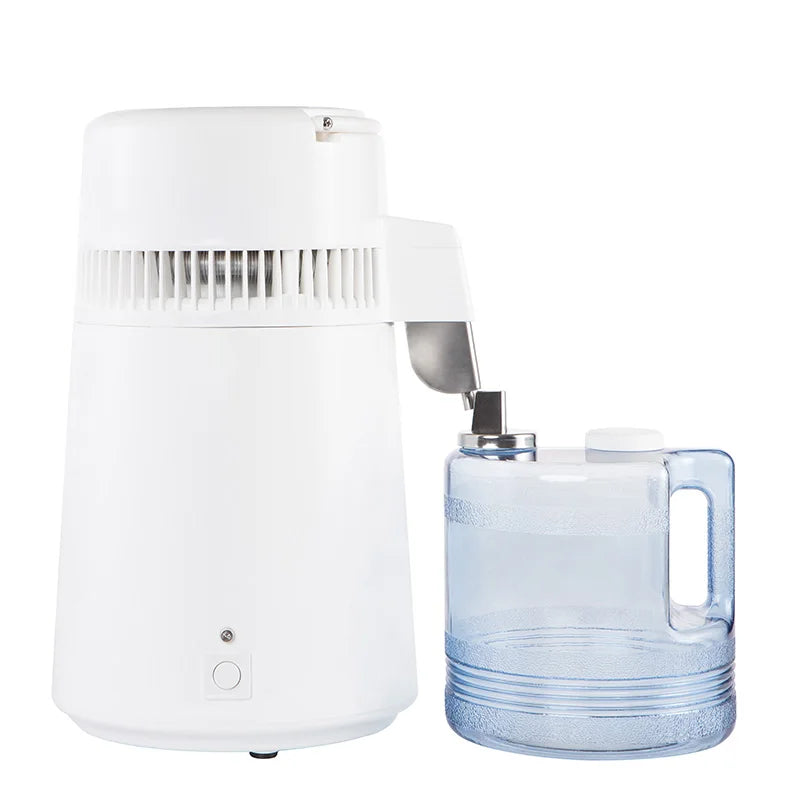 750W 4L Wasser-Destilliergerät Haushalt Destilliertes Reinwassergerät Destillationsreiniger Filter Edelstahl Wasserfilter