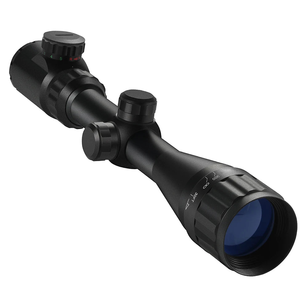 4-16X40 AOEG Scopes Red and Green Illuminated Hunting Scopes Tactical Optical Scope Airsoft Sight