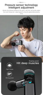Booster Mini X Massage Gun Perkussion Rücken- und Nackenmassagegerät Elektrische Vibratoren Tragbares Fitness-Mini-Körpermassagegerät