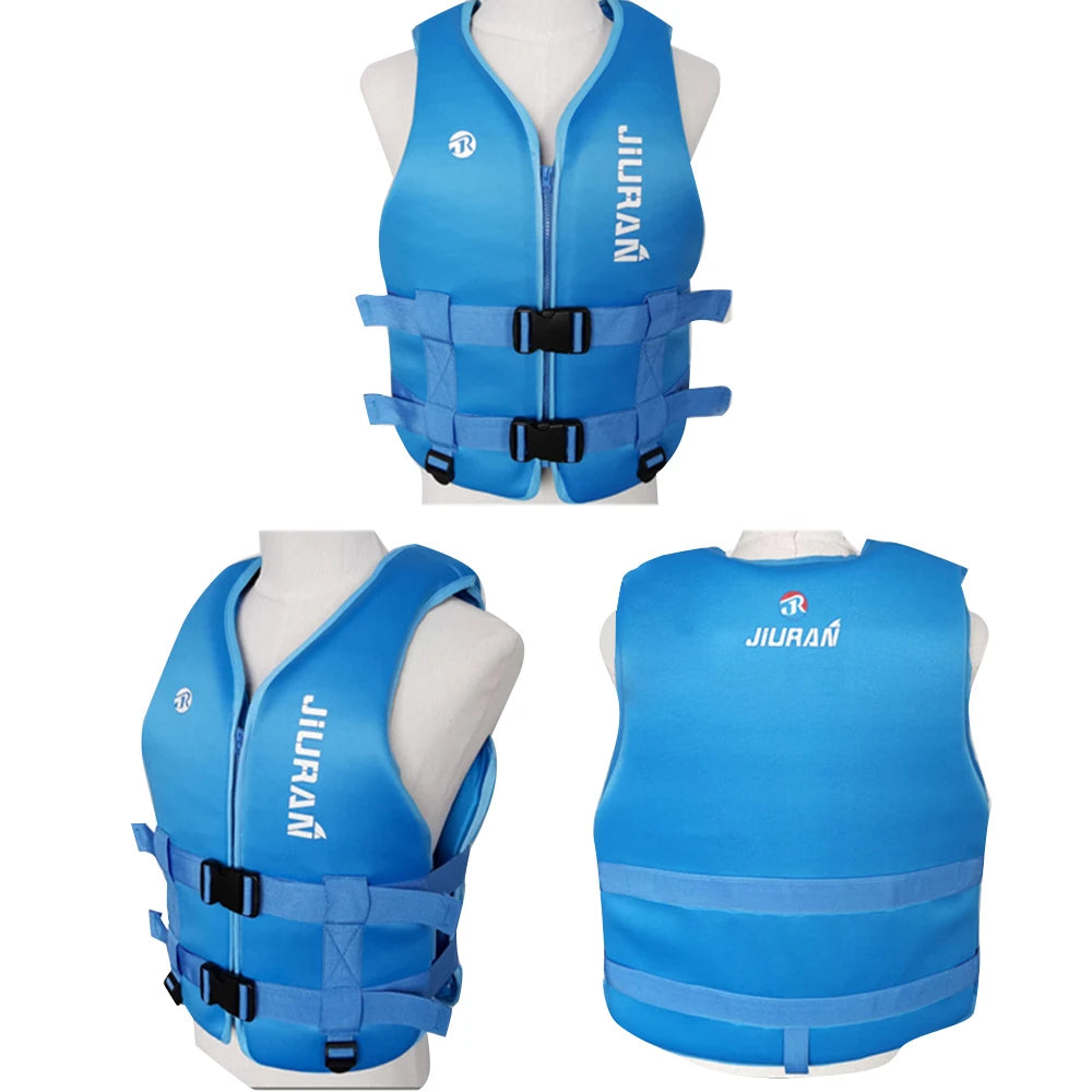 Neopren-Schwimmweste für Erwachsene und Kinder, neue Wassersport-Auftriebsweste, Schwimmweste zum Schwimmen, Bootfahren, Skifahren, Fahren und Treiben