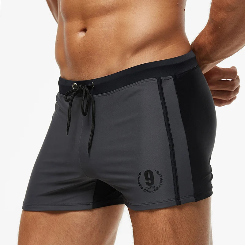 ESCATCH Herren Bademode Maillot De Bain Jungen Badehosen Badeshorts Badehosen Herren Badeshorts Surf Banadores