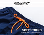 DATIFER Herren Strandshorts Surfen Badehose Sport Männer Boardshorts Bermuda Schwimmbekleidung