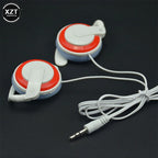 3.5mm Stereo Sport-Kopfhörer Kabelgebundene Ohrhörer Universal für Mobiltelefon Sony Samsung Computer MP3 4