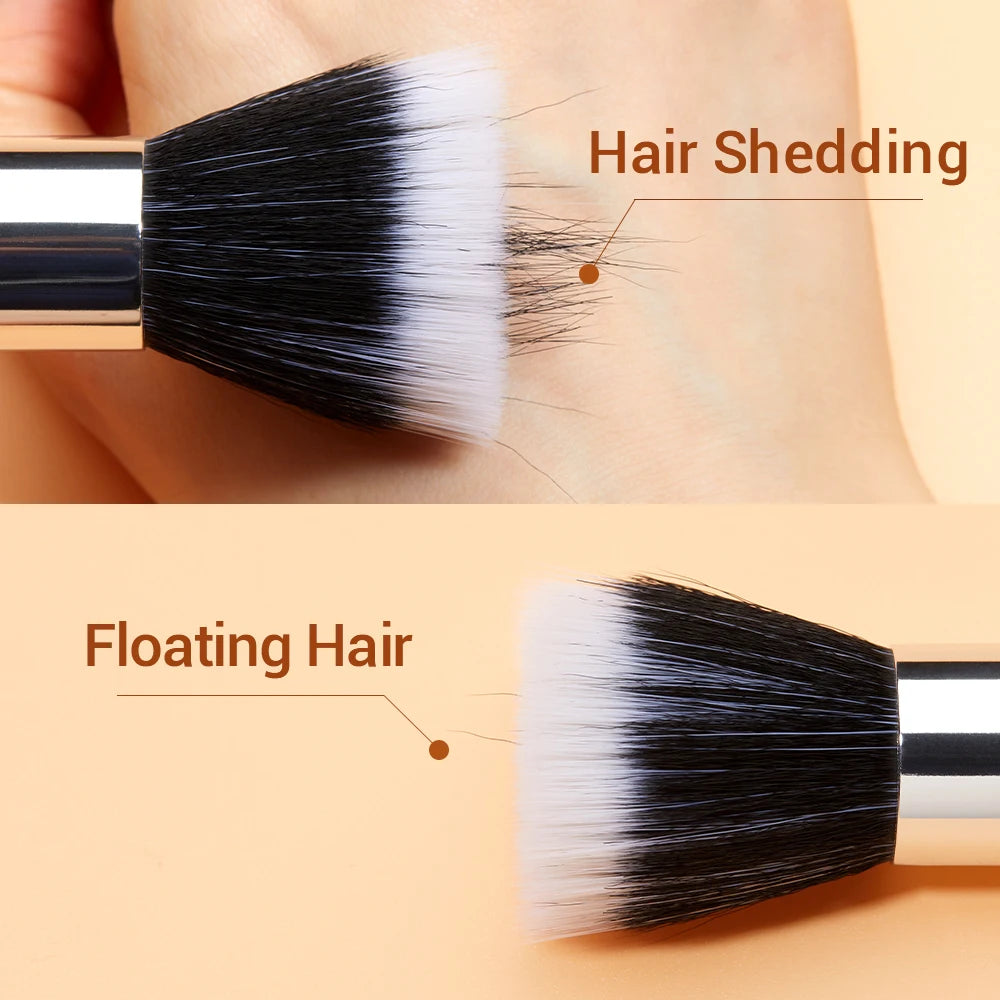 Jessup Makeup brushes 15- 25pcs Make up Brush set Professional Natural Synthetic Foundation Powder Contour Blending Eyeshadow