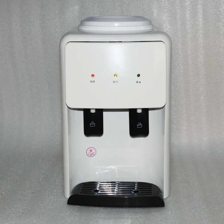 Wasserspender Eis heiß Desktop Kühlung Heißwasserspender Schlafsaal Mini kleines energiesparendes Eis Warmwasser