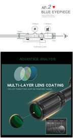 BSA Optics TMD 4-14X44 FFP Jagdzielfernrohr, Absehen in erster Bildebene, taktisches Glasgravur-Absehen, optische Visiere