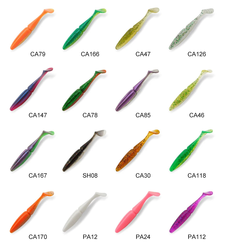 ESFISHING Angelköder Easy Shiner 100mm125mm155mm 200mm pesca isca artificial Silikonköder Leurre Souple Hecht Barsch
