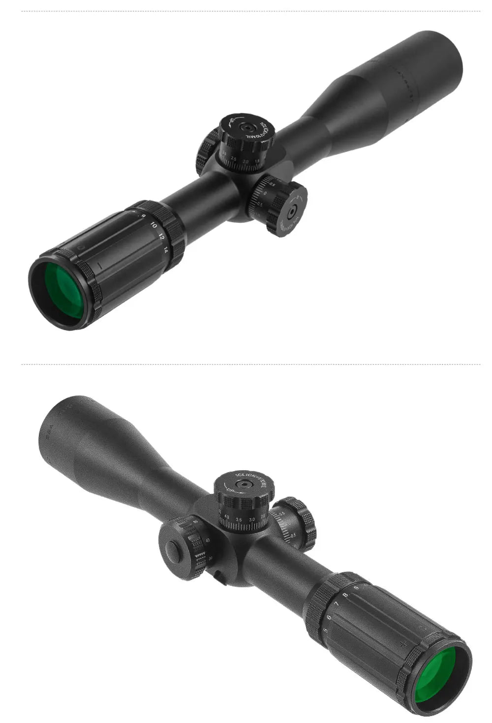 BSA Optics TMD 4-14X44 FFP Jagdzielfernrohr, Absehen in erster Bildebene, taktisches Glasgravur-Absehen, optische Visiere