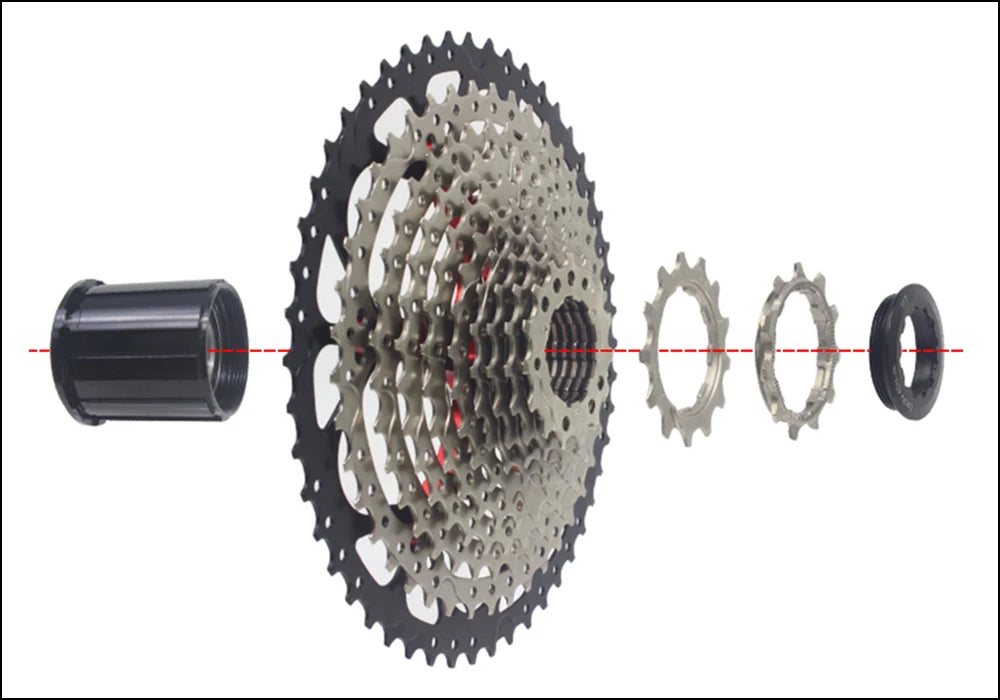 Fahrrad Micro Spline Freilauf MTB Rennrad Naben Konverter Endkappe Adapter 11/12 Fach MS HG DT Nabenkörper Treiber für XD DT240/350
