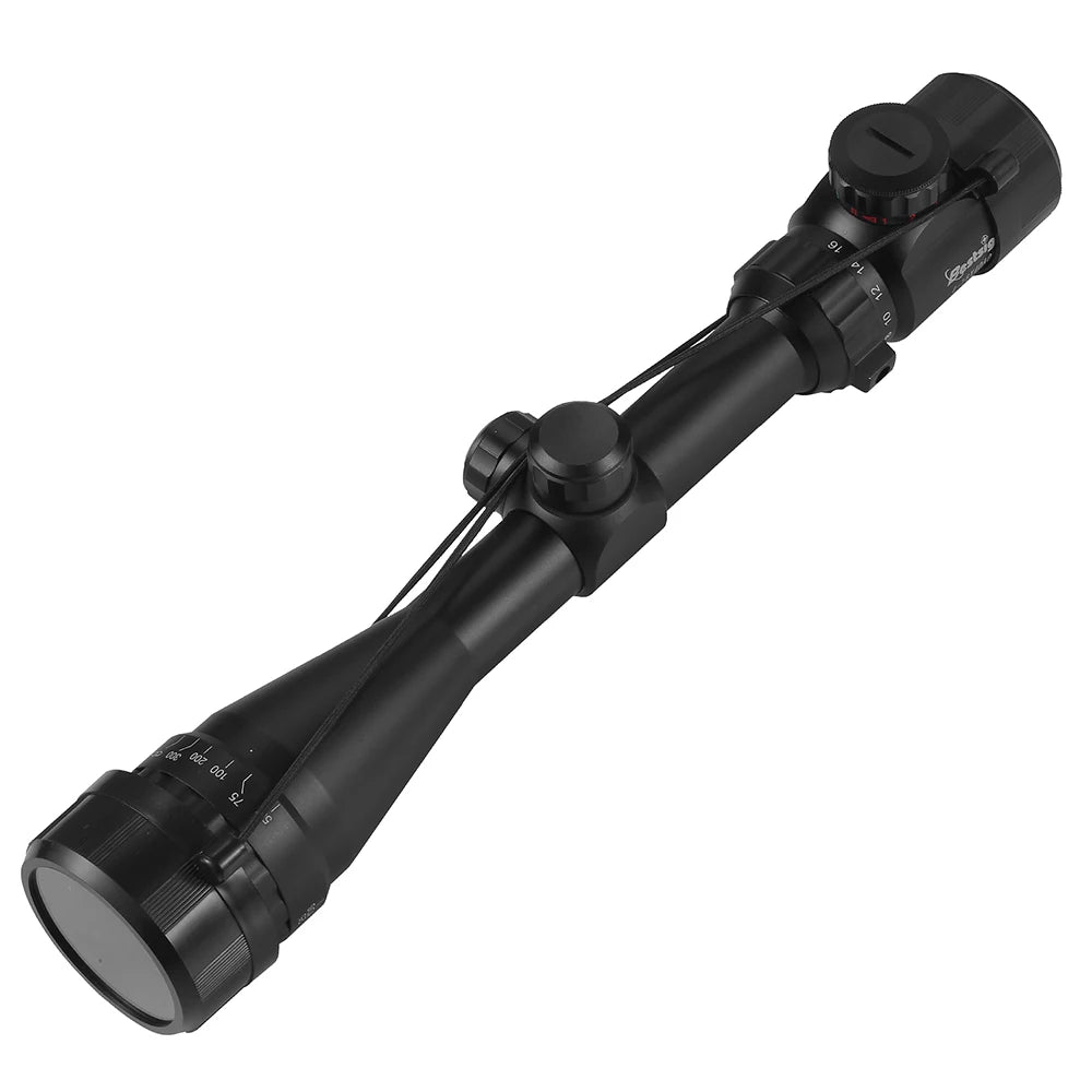 4-16X40 AOEG Scopes Red and Green Illuminated Hunting Scopes Tactical Optical Scope Airsoft Sight