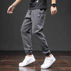 Frühling Sommer Schwarz Blau Cargo Jeans Herren Streetwear Denim Jogger Hosen Herren Baggy Harem Jean Hosen Übergröße