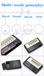 Elektrische Schock Brustwarzenklemmen BDSM Bondage Schamlippenklammer Klitoris-/Penispulsator E-Stimulations-Massagehandschuh/-Pad SM Roller Sexspielzeug für Paare