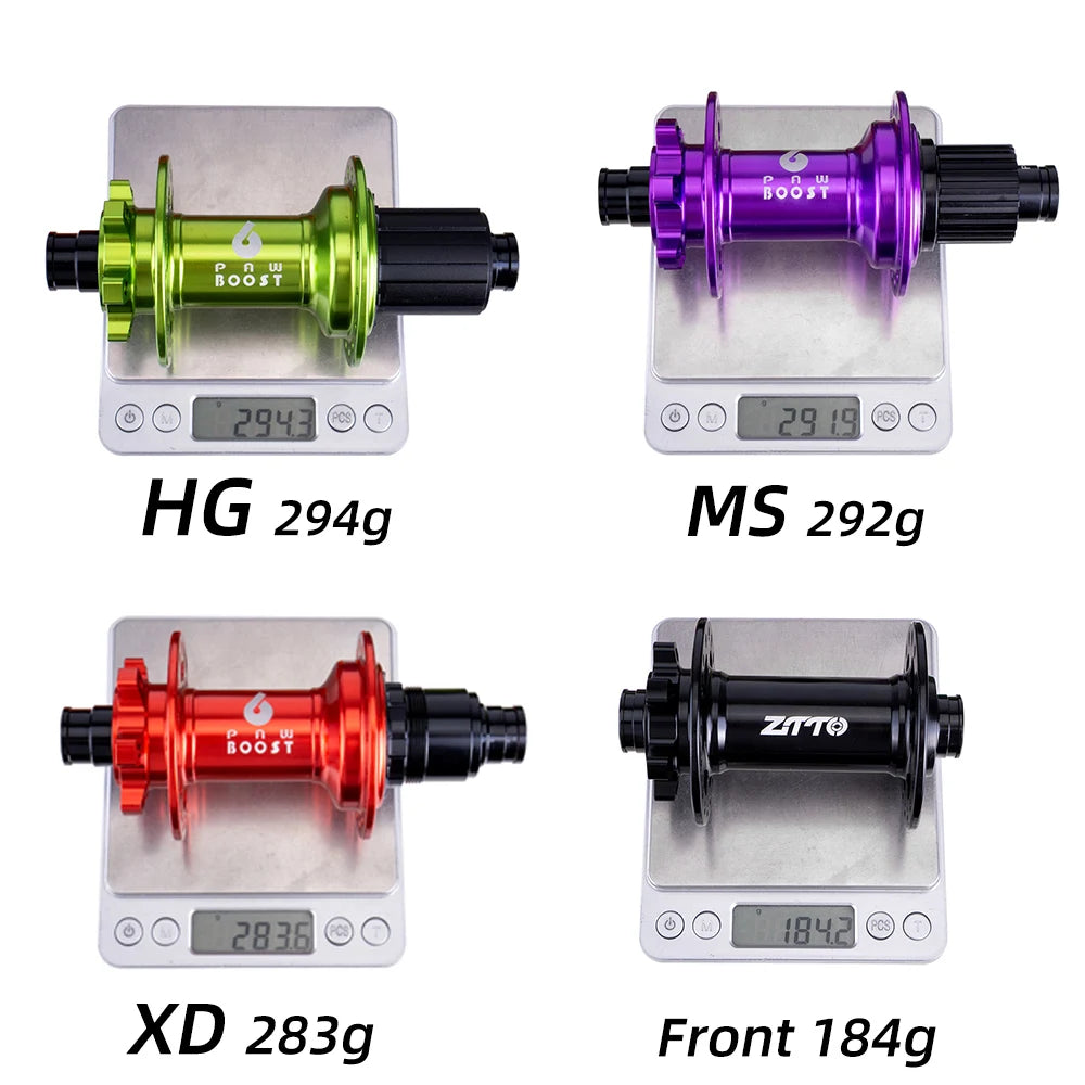 ZTTO MTB 6 Sperrklinken Scheibenbremse 148 Naben Boost 32 Loch P3 VS DT 370 xm490 12x148 15x110 32h Maza 141x10 QR Steckachse Abgedichtetes Lager