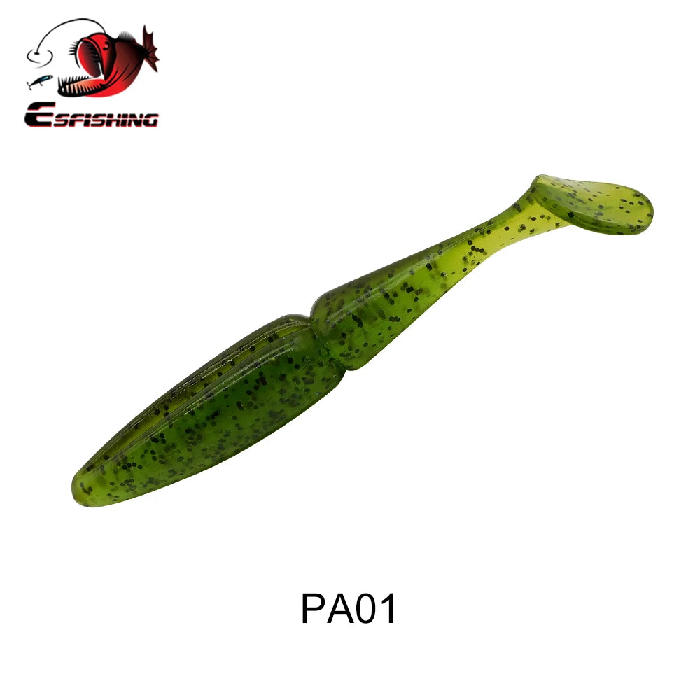ESFISHING Angelköder Easy Shiner 100mm125mm155mm 200mm pesca isca artificial Silikonköder Leurre Souple Hecht Barsch