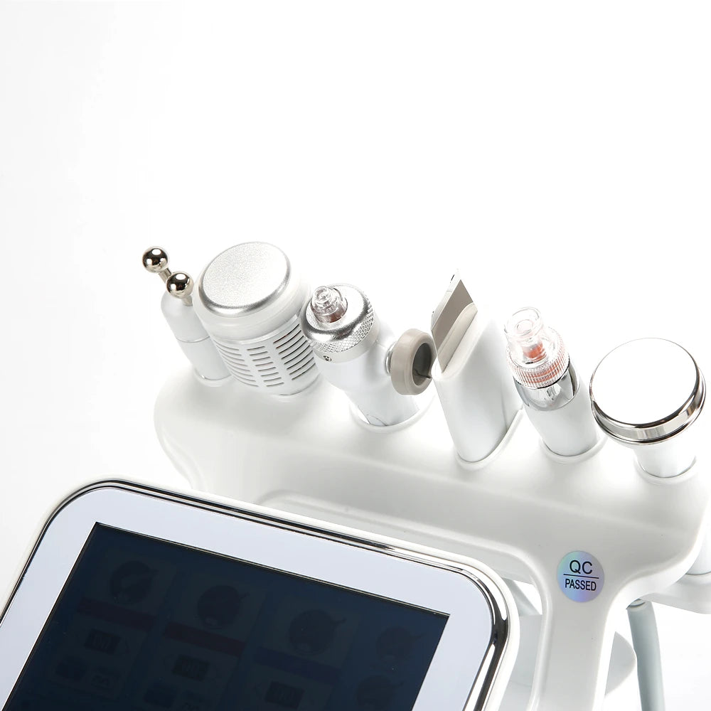 Neues 7-in-1 Wasser-Dermabrasionsgerät Tiefenreinigungsmaschine Wasserstrahl Hydro Diamond Gesichtsreinigung zur Entfernung abgestorbener Haut für den Salongebrauch