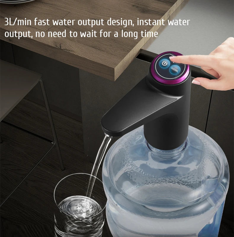 Automatischer elektrischer Wasserspender Intelligente Wasserpumpe Wasser Mini-Fasswasser Elektrische Pumpe Flaschenschalter Behandlungsgeräte
