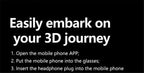 Virtual Reality VR Brille IMAX Riesiger Bildschirm HD 3D Brille Google Cardboard Box VR Headset Helm für 5-7" Telefon, unterstützt Gamepad