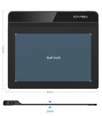 XPPen Star G640 Grafiktablett 6 x 4 Zoll, 8192 Druckstufen, unterstützt Windows, Mac, Digitales Zeichentablett für Zeichnen & OSU-Spiel