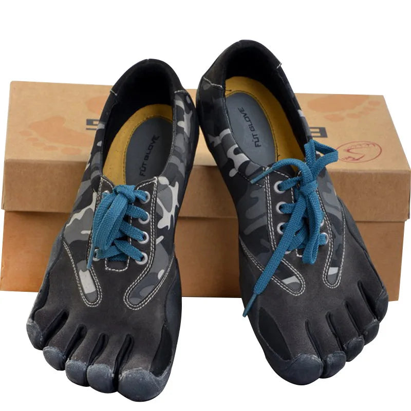 Men Women Outdoor Hiking Fitness 5 Toes Shoes Summer Beach Barefoot Upstream Shoe Camouflage Sneakers Climbing Swim Wading Shoes Hauptbild