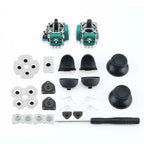 Für PS4 Controller Reparatur-Set L1 R1 L2 R2 Trigger-Tasten 3D Analog-Joysticks Thumb Sticks Kappen Leitfähige Gummi Schraubendreher-Kit